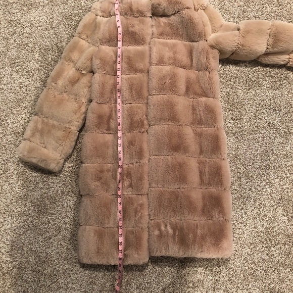 Fur faux Oh Polly coat size small juniors - Picture 8 of 15